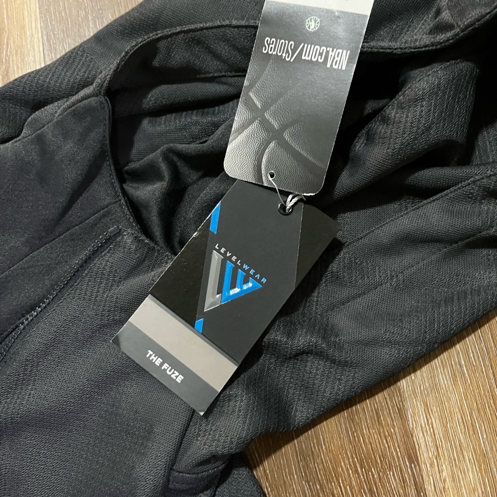 Miami Heat Levelwear Fuze Hoodie Mens Medium Black NBA Athletic Pullover NWT - Picture 6 of 12